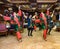 Azerbaijani traditional dancers performing