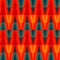 Aztec bright triangle seamless pattern