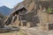 Aztec pyramid of Malinalco, near toluca city, mexico V