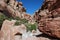 Aztec sand stone rock formation near Red Rock Canyon, Southern Nevada