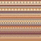 Aztec seamless pattern ancient colors