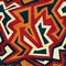 Aztec seamless pattern with glass effect