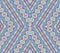 Aztec Style Pattern in Pastel Colors