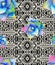 Aztec tribal mexican seamless pattern