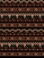 Aztecs seamless pattern on hot color