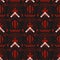 Aztecs seamless pattern. Tribal ethnic ornament. Geometric abstract background