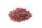 azuki beans isolated on white background & x28;bean, red, azuki& x29;