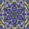 Azulejo (Zellige) majolica mosaic arabesque. Geometric patterns glazed tiles. High resolution detailed graphic pattern illustratio