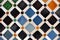 Azulejos de Al Andalus. Mosaico Ã¡rabe. Azulejos de Granada. Azulejos Ã¡rabes de EspaÃ±a. Alhambra de Granada