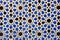 Azulejos, tiles glazed, Alcazar palace in Sevilla, Spain