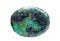 Azur malachite geological crystal