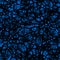 Azure blue cosmic cells. Vector illustration seamless pattern background