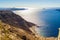 Azure Caldera seascape Santorini cliff face Cyclades Greece