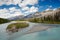 Azure river in Banff National Park Canadian Rockie