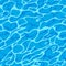 Azure Shining Water Surface Seamless Pattern