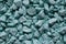 azurite aquamarine copper carbonate stones in macro
