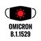 B.1.1529 Omicron Virus Icons