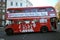 B Bakery Afternoon Tea Bus London Tour in a vintage double-decker red bus