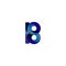 B Letter logo for bussines icon