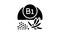 b1 vitamin glyph icon animation