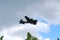 B17 Flying Fortress on final approach