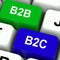 B2B And B2C Keys Mean Business Partnerships