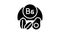 b6 vitamin glyph icon animation