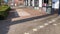 Baarle Hertog, Belgium and Baarle Nassau, Netherlands April 10, 2022 most complicated International border in Europe