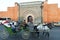 Bab Agnaou Marrakech, medieval gate in city wall, Marrakesh, Morocco