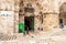 The Bab al-Qattaneen - Gate of the Cotton Merchantsis one of the doors, which is open on the Temple Mount in the Old City in