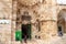 The Bab al-Qattaneen - Gate of the Cotton Merchantsis one of the doors, which is open on the Temple Mount in the Old City in