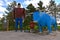 Babe the Blue Ox and Paul Bunyan