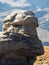 Babele rock landmark, Bucegi mountains, Romania