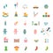 Babies toys icons