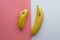 Baby banana compare size with big banana