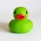 Baby bath duck - green