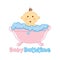 Baby Bath time Logo template, Baby Bathing logo, Baby Shower