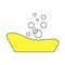 Baby Bathtub Icon