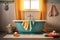 baby bathtub with soft towel and washcloth nearby