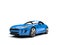 Baby blue modern sports concept car