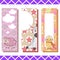 Baby bookmarks with cute animals, vector graphics