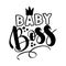 Baby Boss - Scandinavian style illustration text