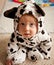 Baby boy In Dalmatian costume