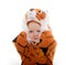 Baby boy in tiger costume