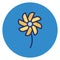 Baby breath, colorful flowers Vector Icon which can easily edit