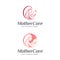 Baby care, motherhood and childbearing. Mother sign