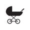 Baby carriage, pram icon