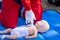 Baby CPR dummy first aid training