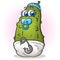 Baby Dill Pickle Cartoon Character