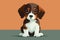 Baby Dog character vector illustration